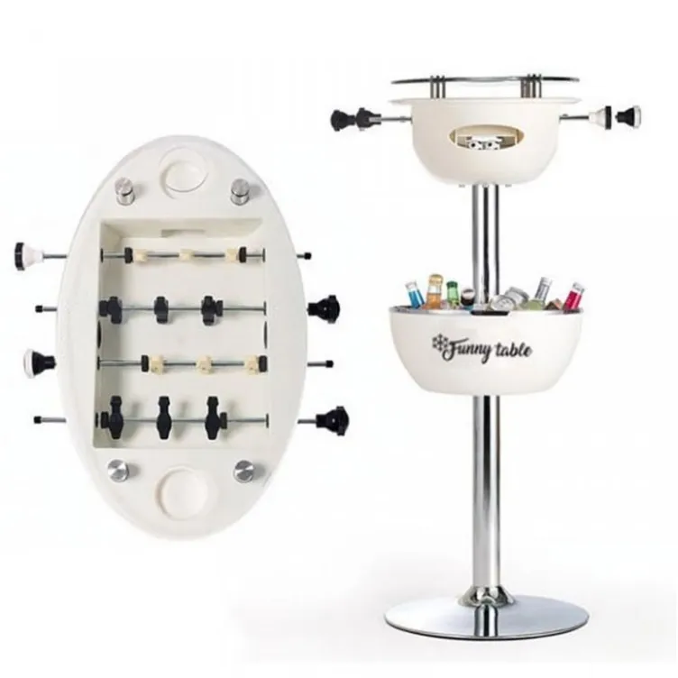 Barski sto sa stonim fudbalom Funny table beli