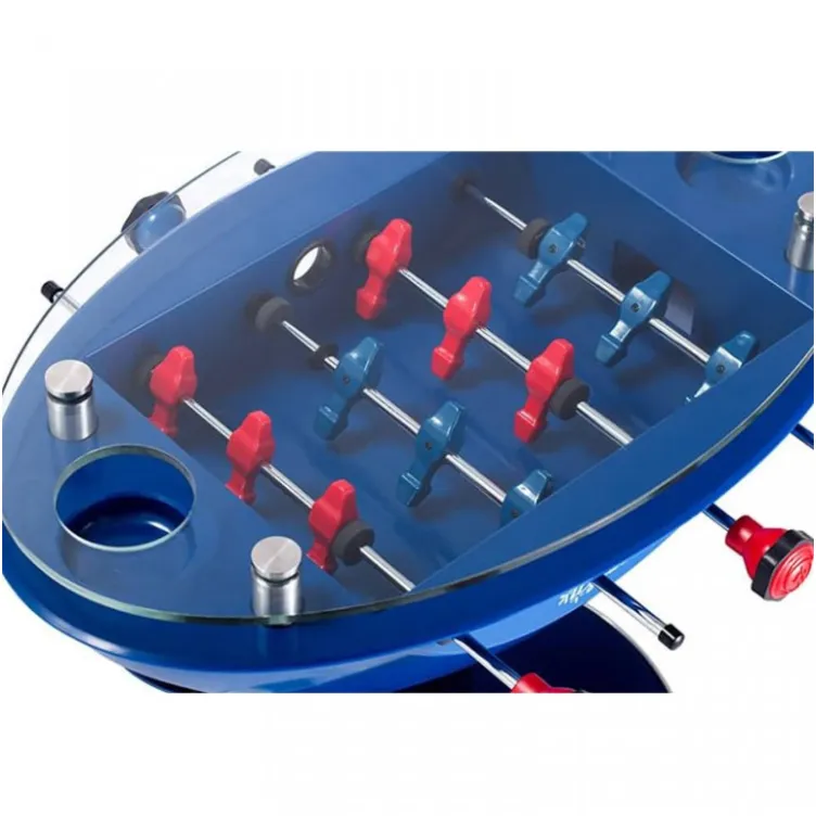 Barski sto sa stonim fudbalom Funny table plavi