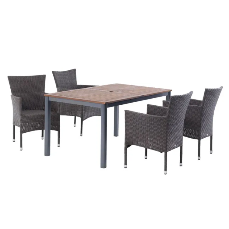 Baštenska garnitura Rupy sa 4 stolice