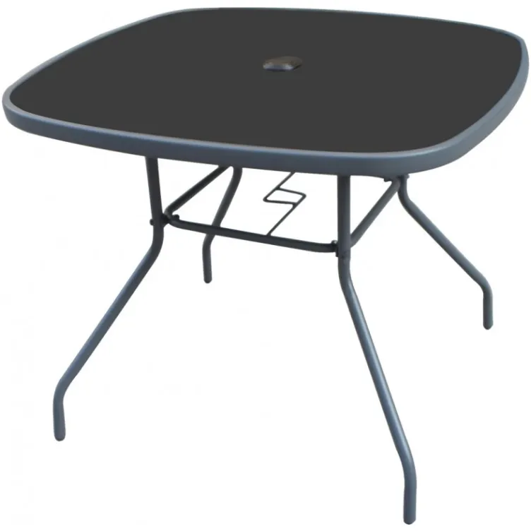 Baštenska Garnitura Dragon Žuta - 4 Stolice i Sto Sa Staklom