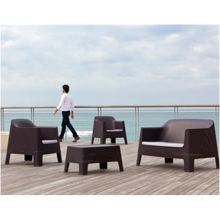 Baštenska garnitura In & Out set braon