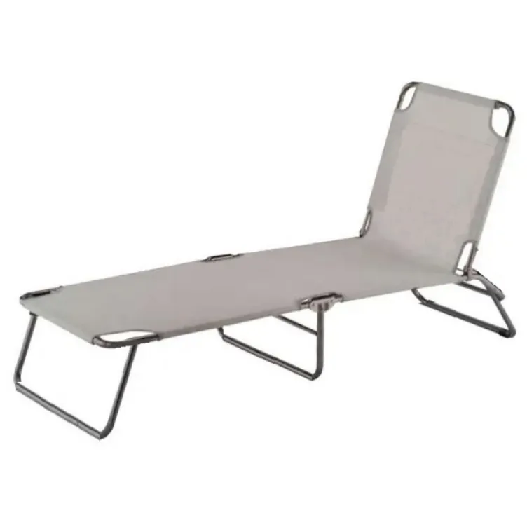 Baštenska ležaljka sklopiva Mock siva 