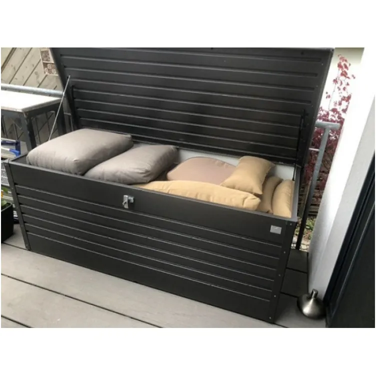 Baštenski sanduk 160 tamno siva