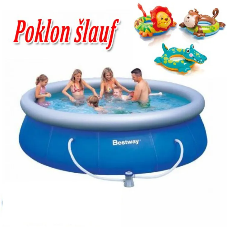 Bazen Bestway 366x76cm sa filter pumpom  + poklon Šlauf