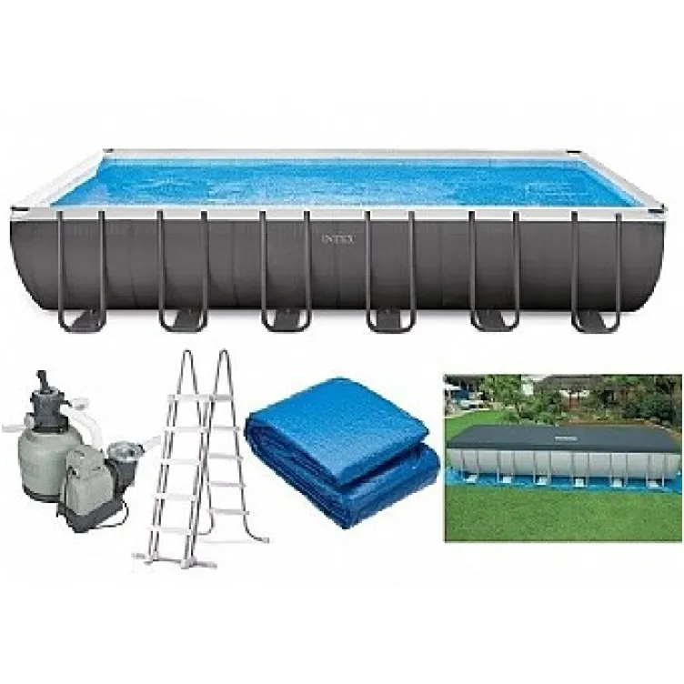 Bazen sa peščanom pumpom 975 x 488 x 132 cm Komplet