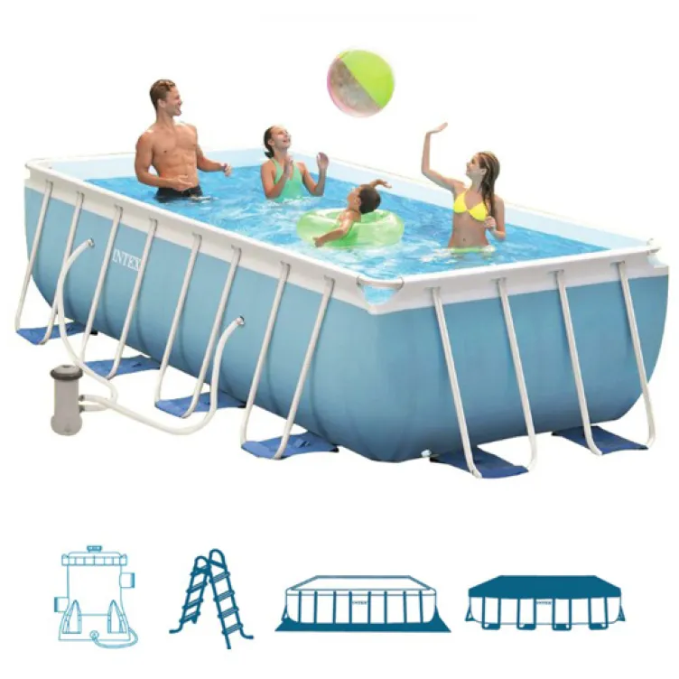 Bazen Intex 488x244x107  set