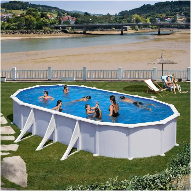 Bazen PontAqua Star Montažni Ukopni Ovalni  7.3 x 3.75 x 1.32 m