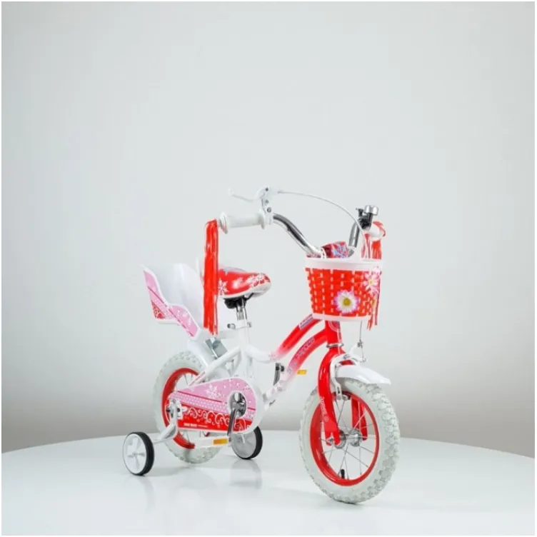 Bicikl 12" sa pomoćnim točkovima 716 narandžasta