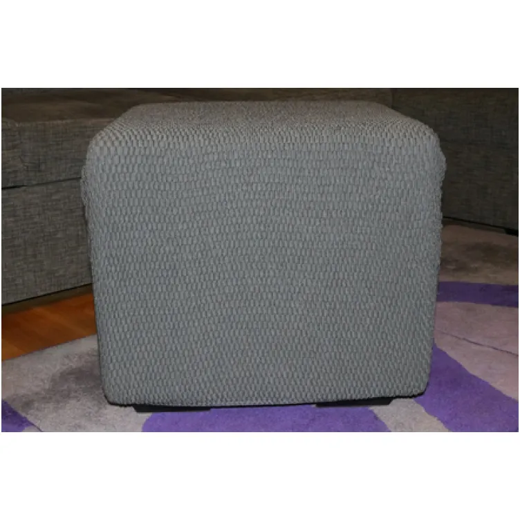 Bielastična presvlaka za tabure Siva ART005160