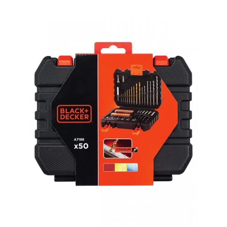 Set burgija i bitova Black + Decker A7188
