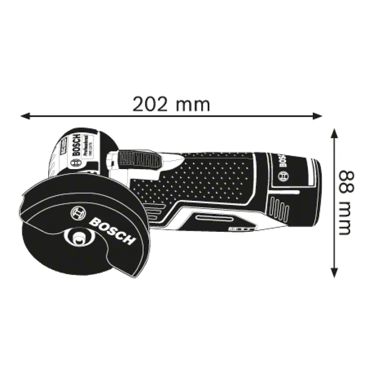 Bosch 06019F2002 akumulatorska ugaona brusilica