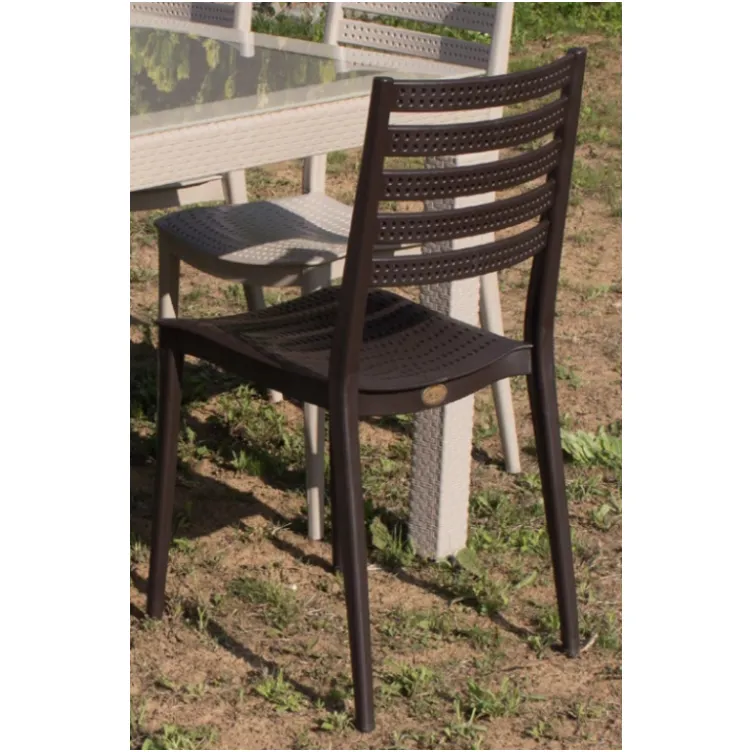 Baštenska stolica zara Braon