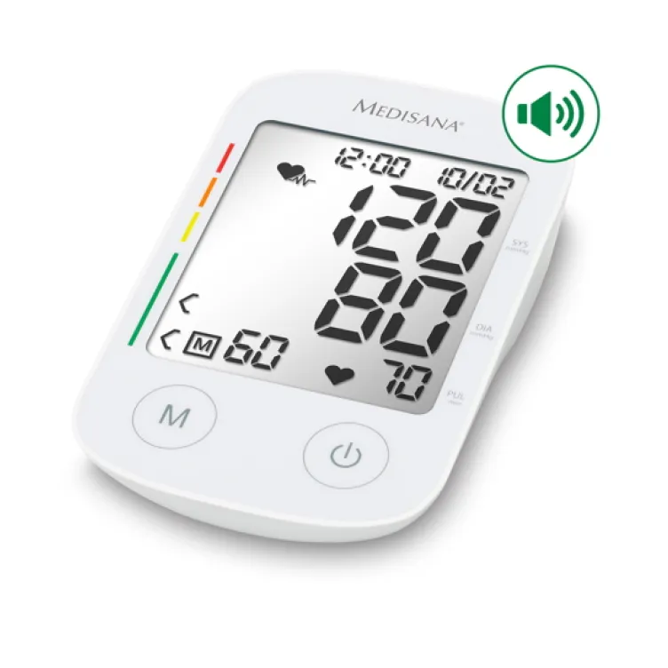 Medisana BU 535 Voice sa govornom funkcijom na 6 jezika za nadlakticu