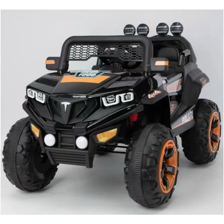 Jedan od snažnijih džipova jednoseda  sa velikim reljefnim točkovima i  snažnim 2×390 motorima. Zahvaljujući ovim karakteristikama za njega ne postoje prepreke na putu, omogućujući vožnju po neravnim i vlažnim površinama. Maksimalna nosivost do 25kg omogućuje upotrebu za decu od 3 do 5 godina starosti. Terenac za decu Dimenzije 118x70x72cm Baterija 12V7Ah Motori 2×390 Dostupne boje: crna, bela, crvena i plava