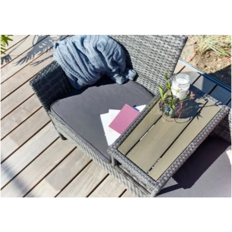 Baštenska Klupa Fastly Š138xD61 Siva