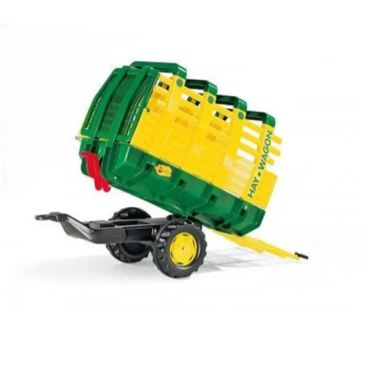 Prikolica Hay Wagon zelena 1 122981 RollyToys Prikolica Hay Wagon zelena 1 122981 RollyToys