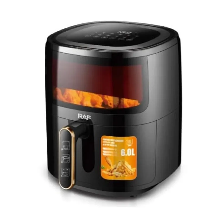 Friteza na vruć vazduh crna 6l RAF r.5330b