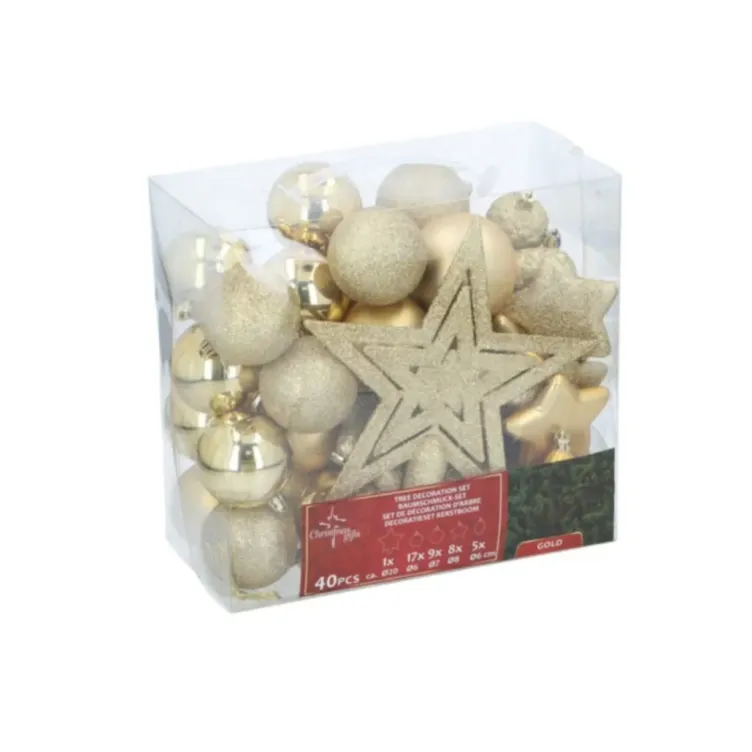 Ukrasi set 40kom zlatni