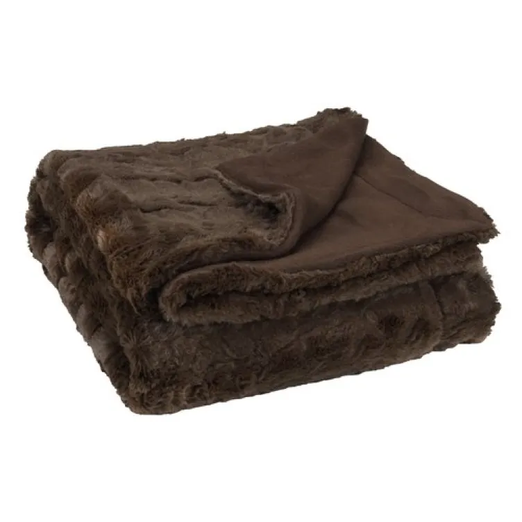 Ćebe WARM 130x170 braon