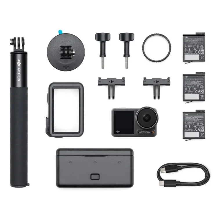 Akciona Kamera DJI Osmo Action3 Adventure Combo