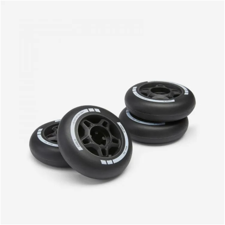 Crni točkići za rolere FIT 80mm , 84A   4kom.