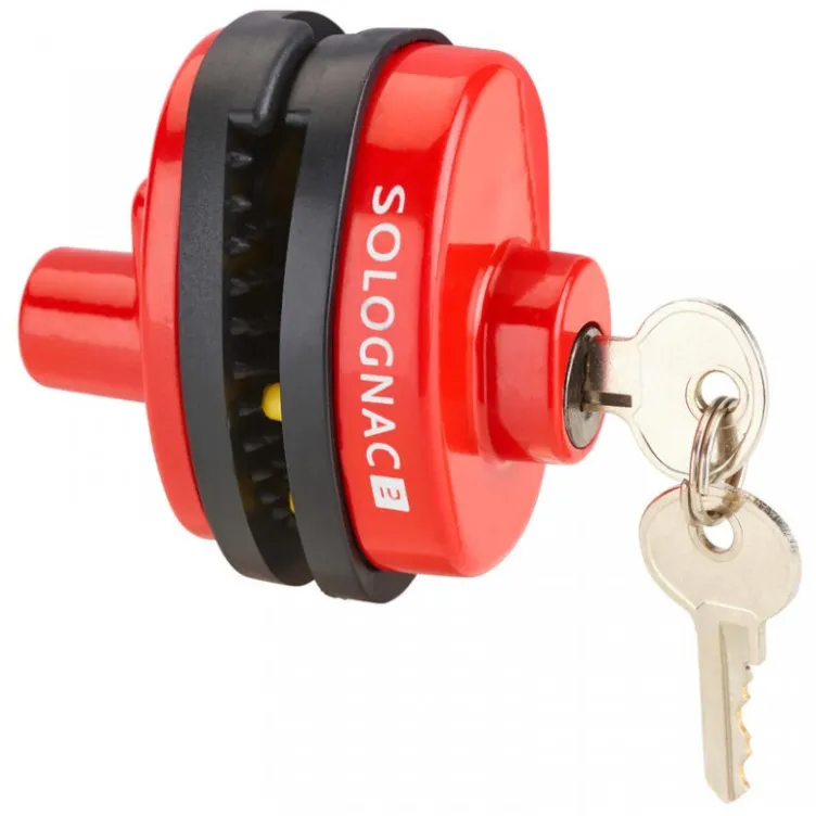 Crvena brava sa kljucem 