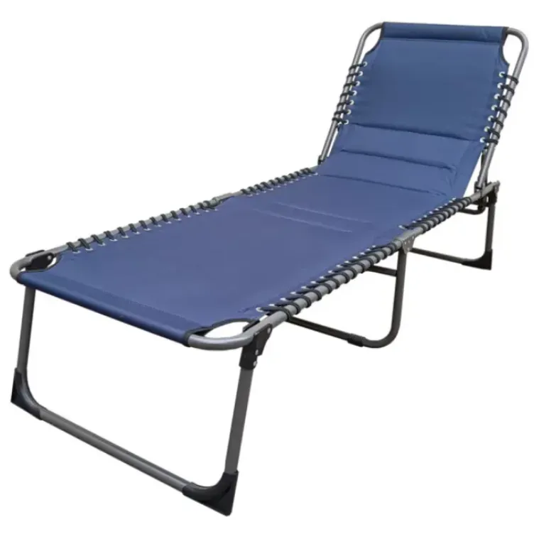 Lezaljka 190x60x34-83cm plava 