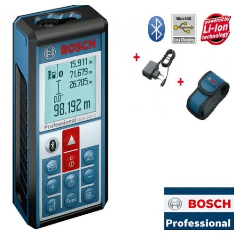 Laserski daljinomer Bosch Professional GLM 100 C Laserski daljinomer Bosch Professional GLM 100 C