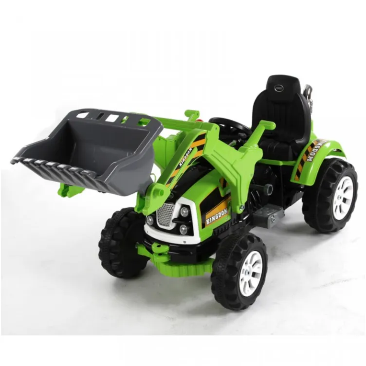Dečaji traktor na akumulator Loader zeleni