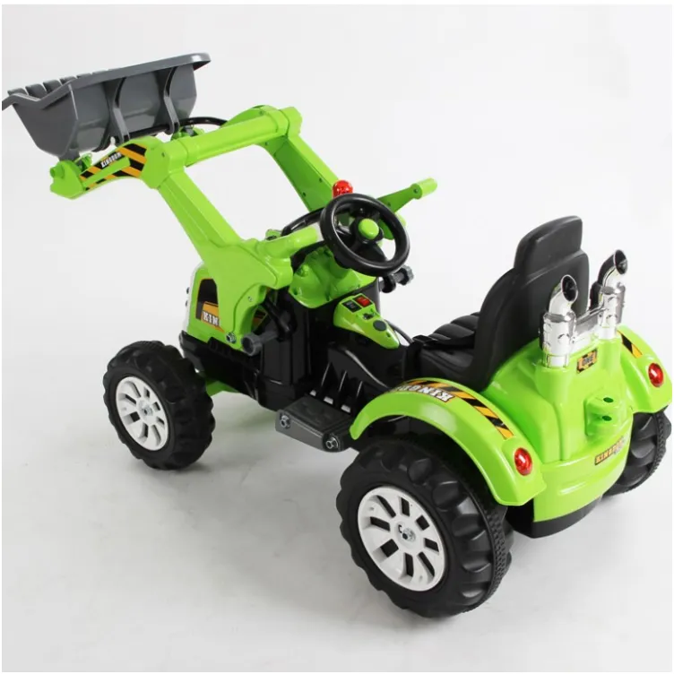 Dečaji traktor na akumulator Loader zeleni