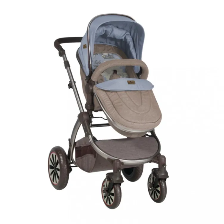 Dečija kolica aurora Beige&Blue Maps