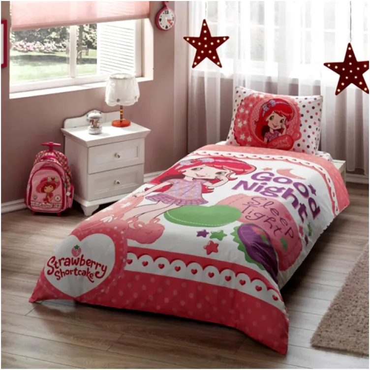 Dečija posteljina Disney Strawberry shortcake good night