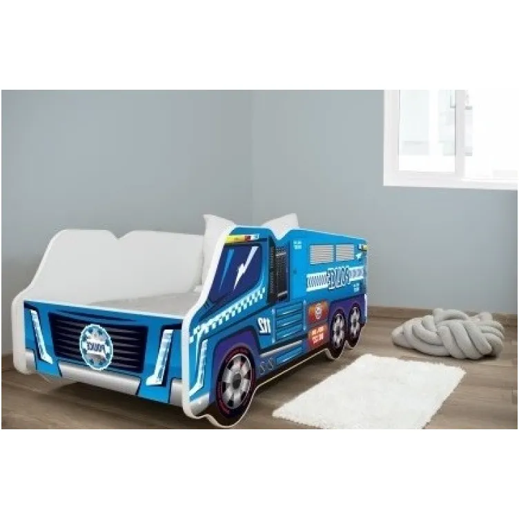 Dečiji krevet 140x70cm truck Police