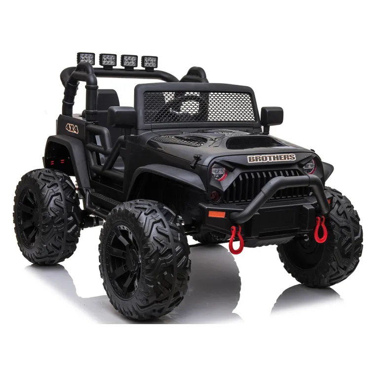 Dečiji auto na akumulator Jeep Brothers crni