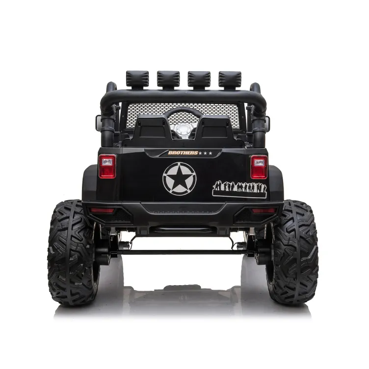 Dečiji auto na akumulator Jeep Brothers crni