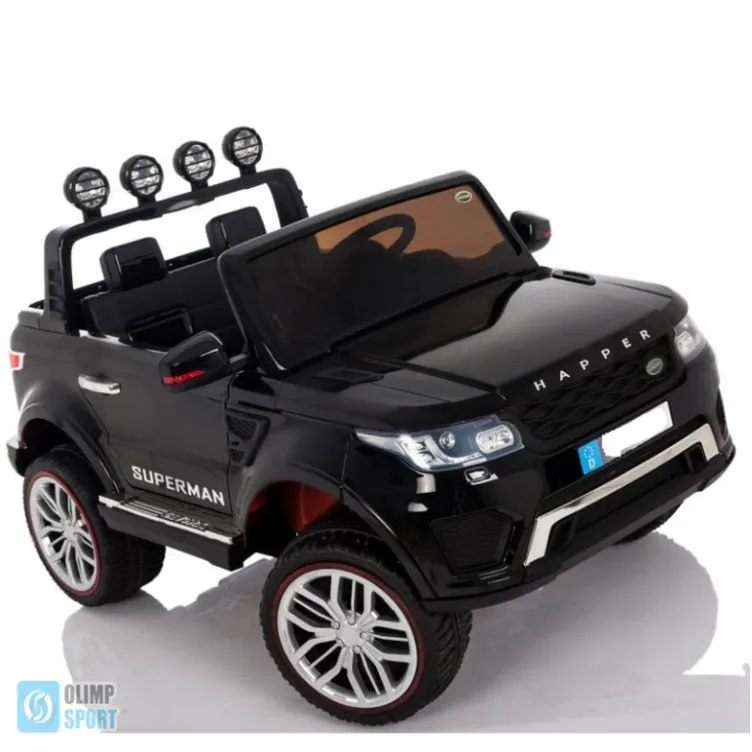 Dečiji auto na akumulator Land Rover Happer 4x4 dvosed crni