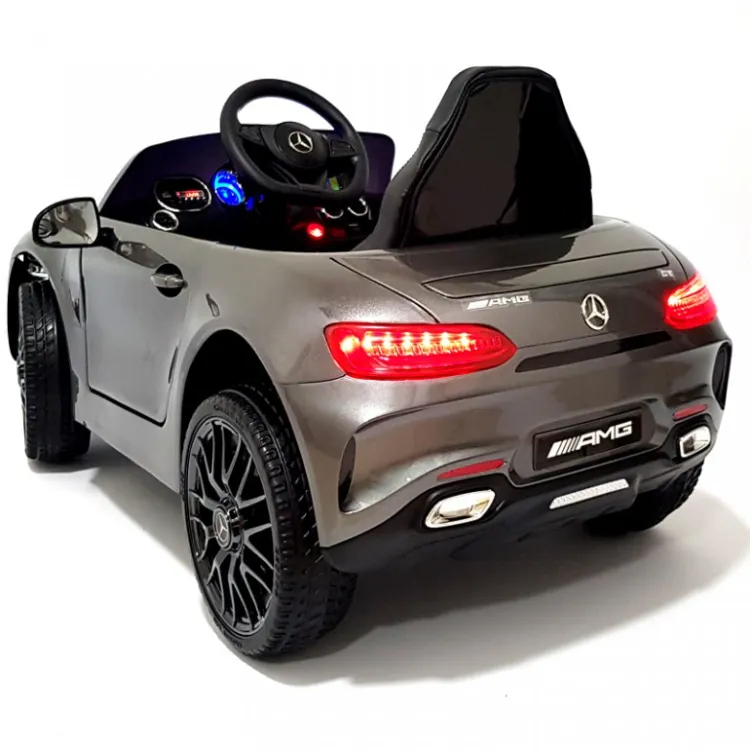 Dečiji auto na akumulator Mercedes GT AMG sivi