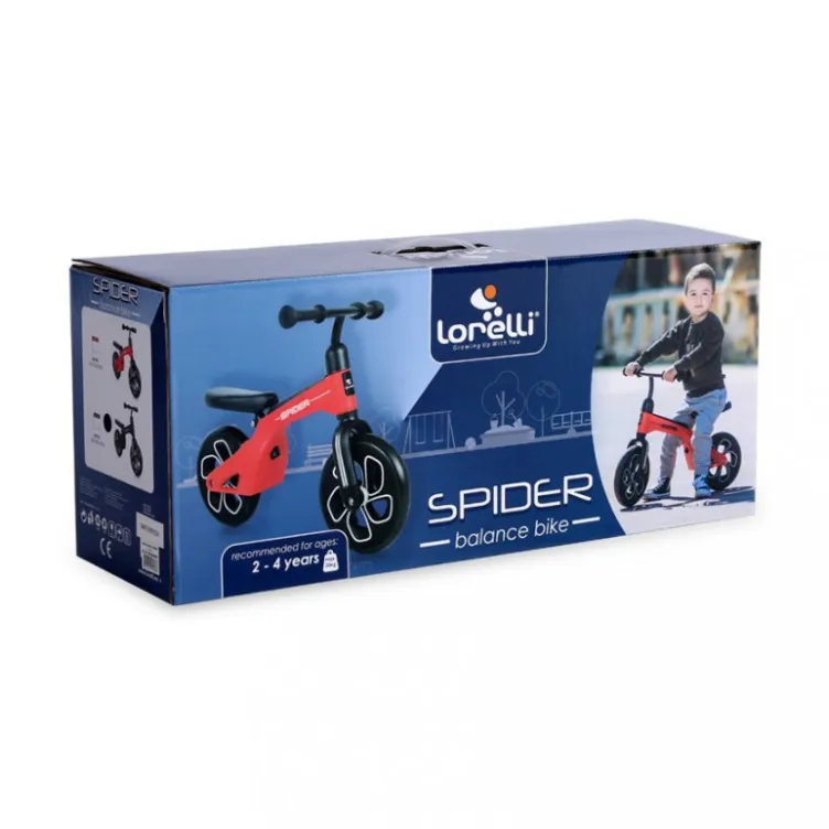 Dečiji bicikl Balance Bike Spider crni