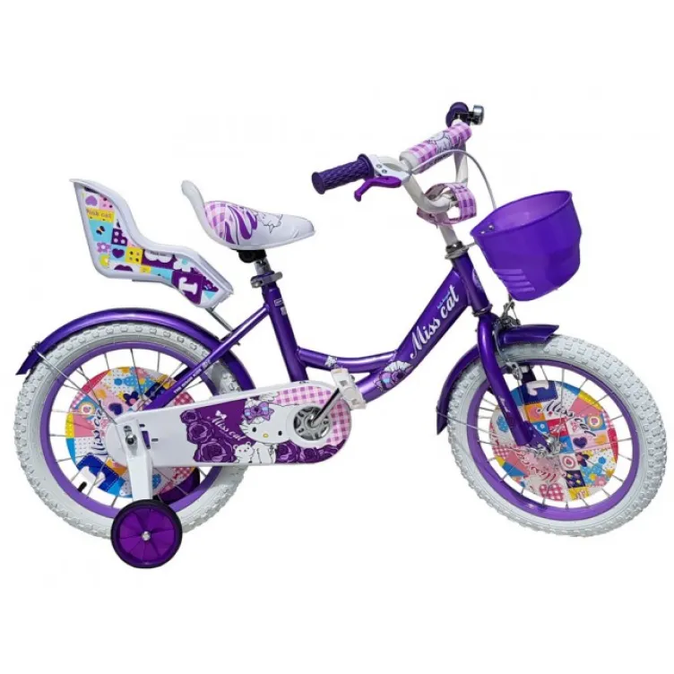 Dečiji bicikl Miss Cat 16" ljubičasti