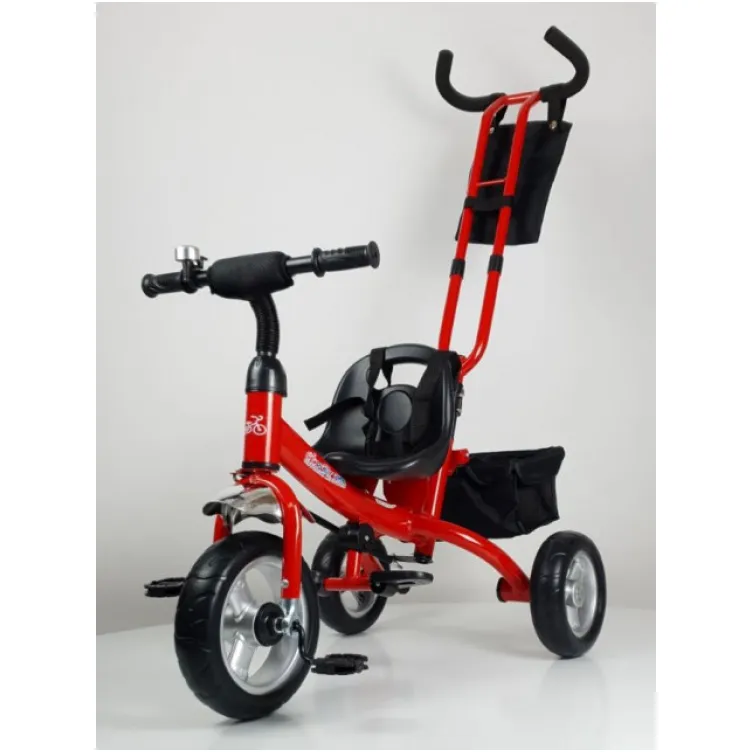 Dečiji tricikl 432 sa točkovima od Eva pene - Crvena