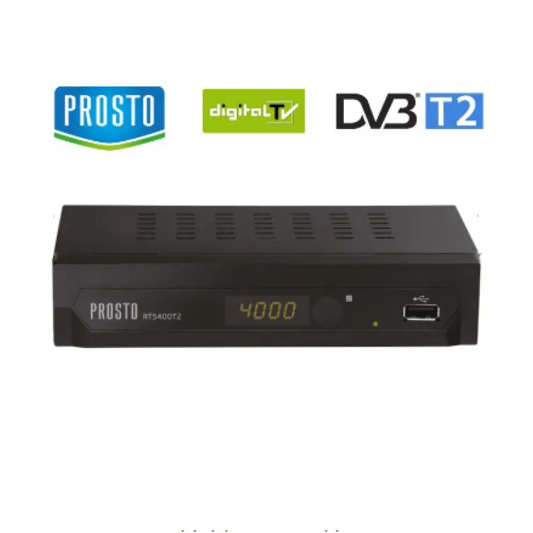 Digitalni DVB-T2 HD risiver  RT5400T2
