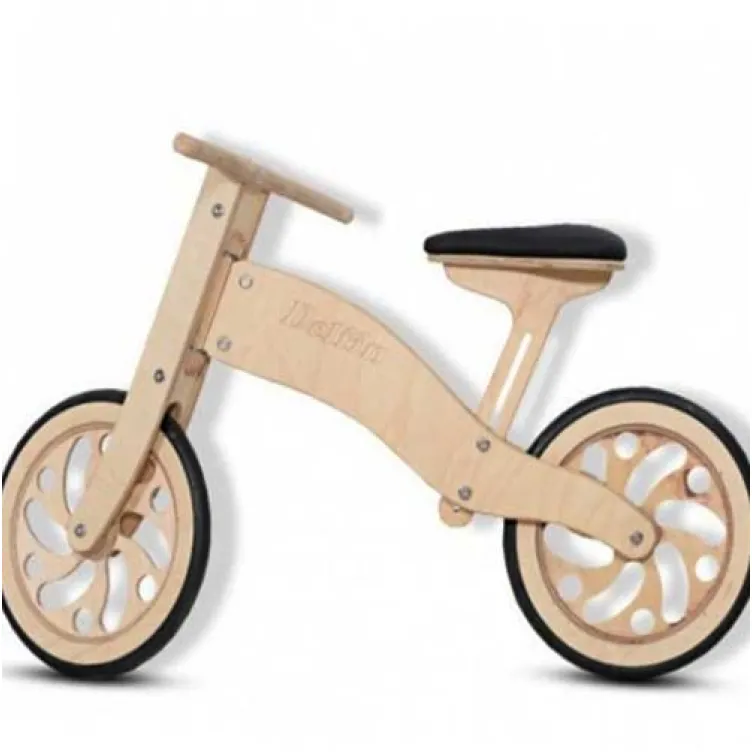 Drveni bicikl bez pedala Delfin