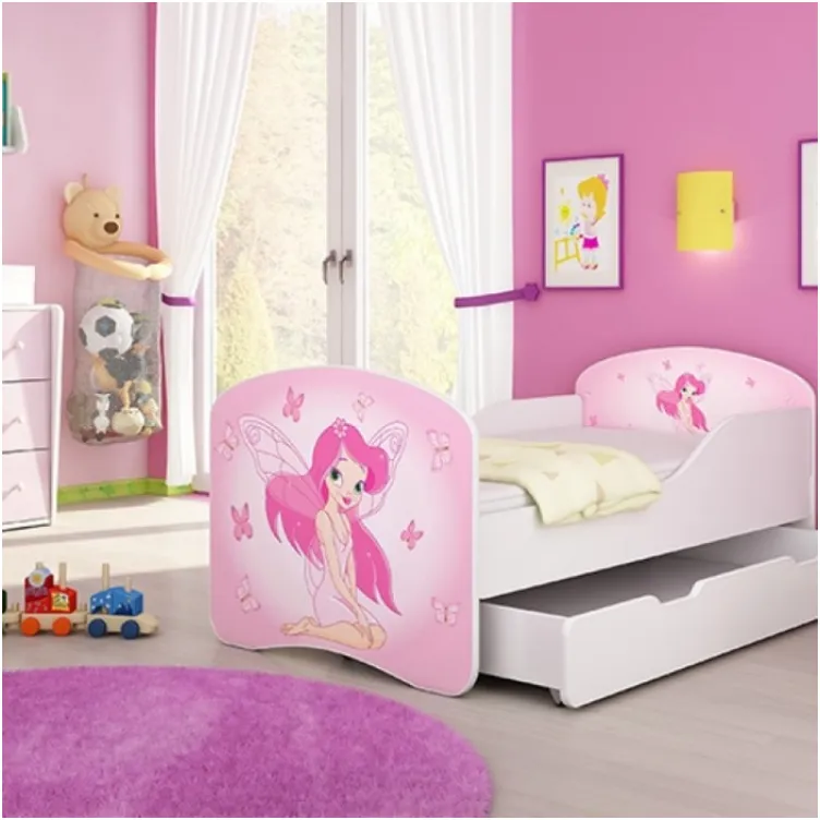 Krevet za decu 180X80 CM sa dodatnom fiokom ACMA 1 45 dezena