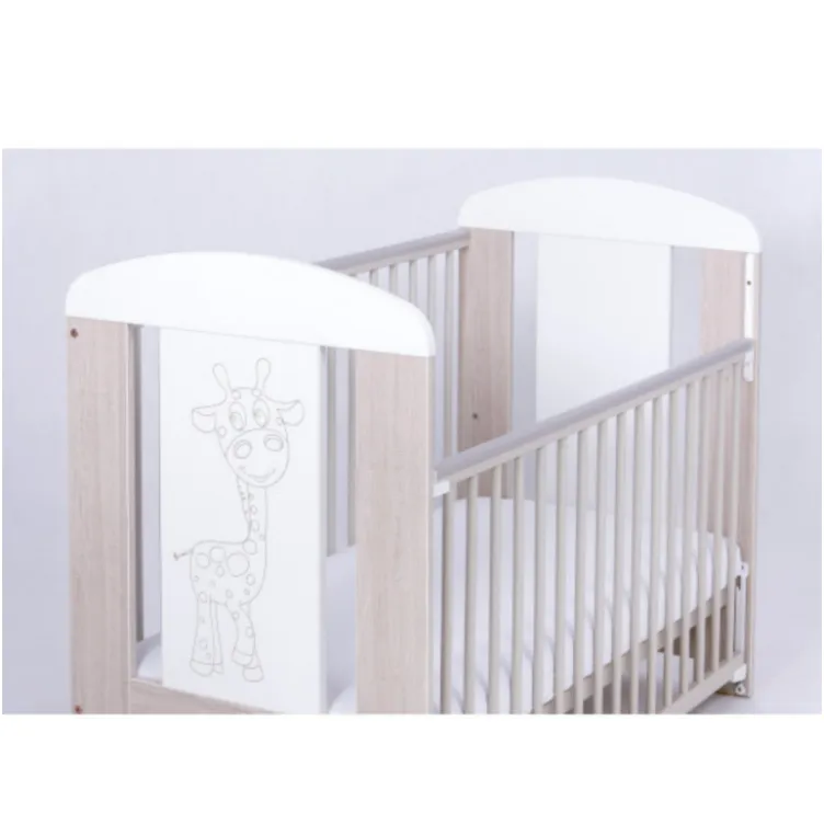 Drveni krevetac Zirafa bež - Drewex 