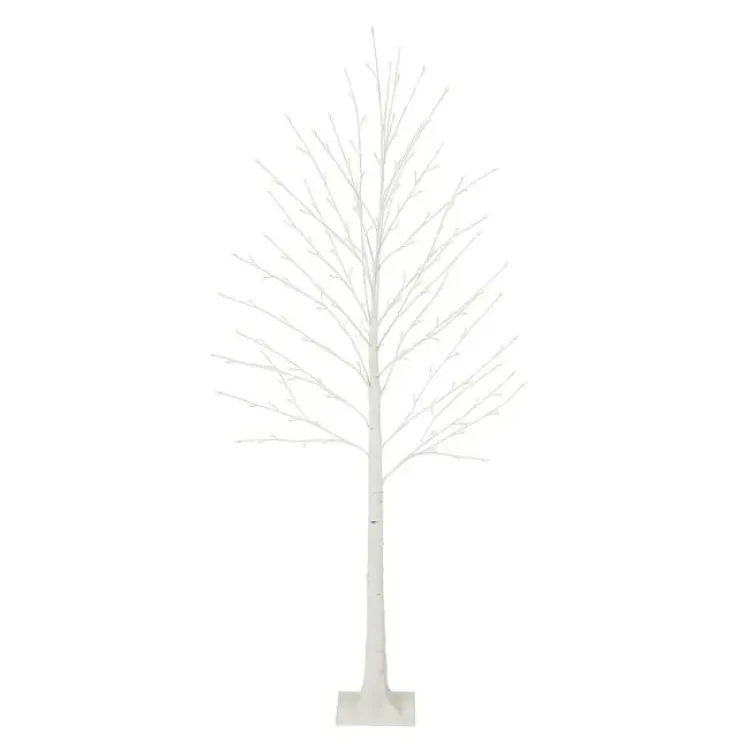 Drvo svetleće bela klasična 288l ip44 sa tajmerom i adapterom 120x40 cm