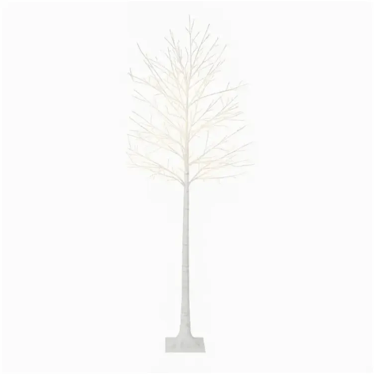 Drvo svetleće bela klasična 576l ip44 sa tajmerom I adapterom  h180xd50cm