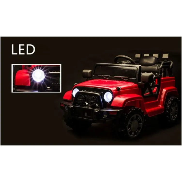 Džip na akumulator model 225 Crveni