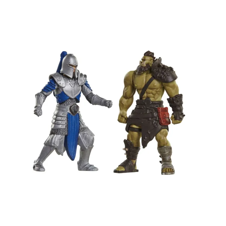 Warcraft Mini Figure 2-Pack Alliance Soldier vs. Horde Warrior 6 cm