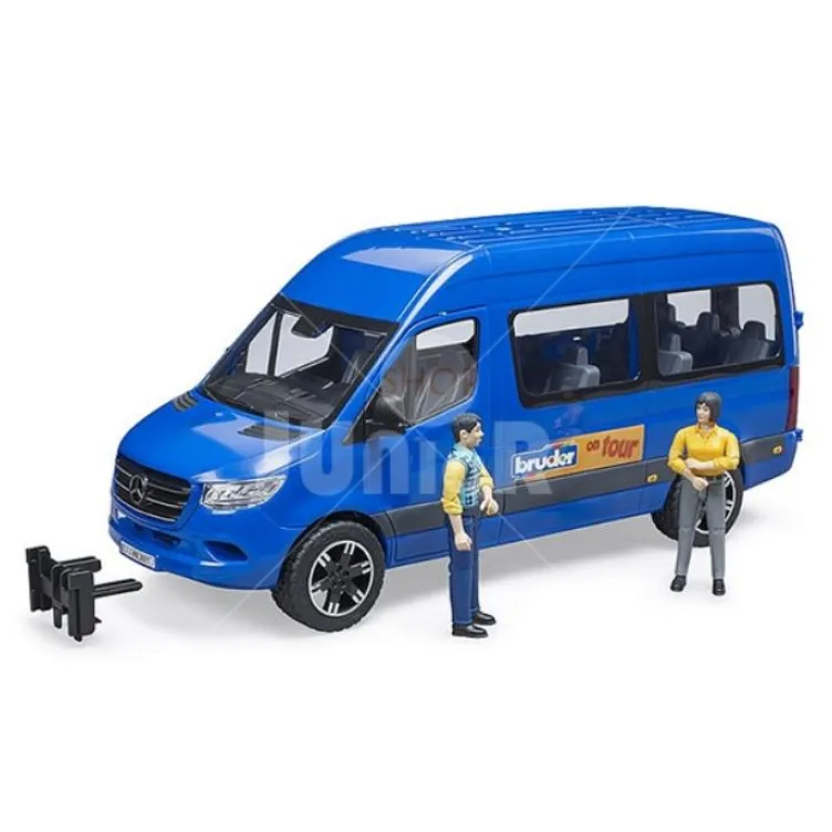 Bruder Kombi MB Sprinter za prevoz putnika sa dve figure 026707