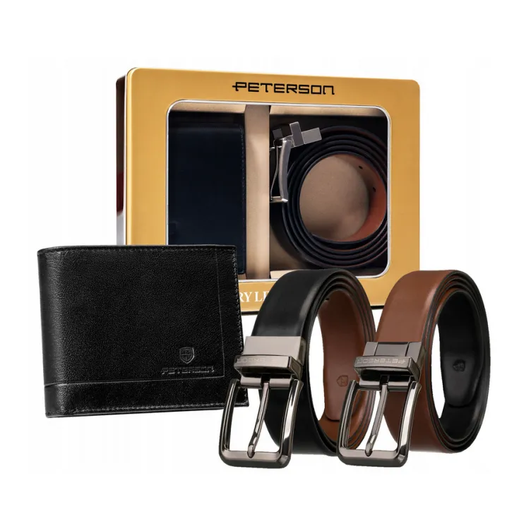 Set novčanik i kaiš Peterson 